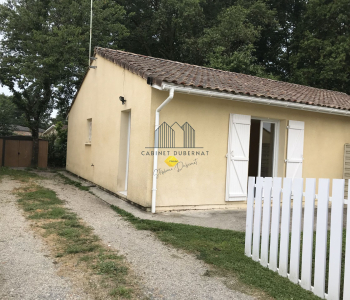 CANTENAC - maison 2 chambres avec jardin - louée